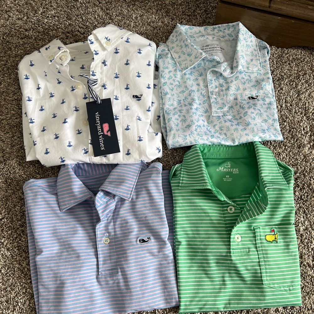 Vineyard vines polos —SOLD